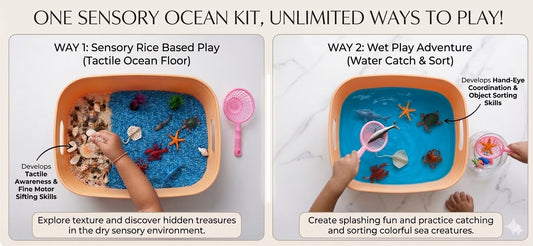 Premium Ocean Sensory Bin Kit