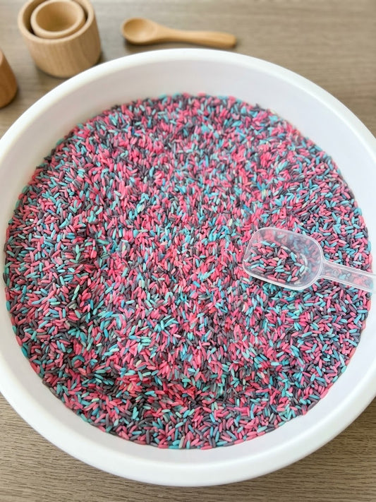 Taste-safe Unicorn Sensory Bin Filler