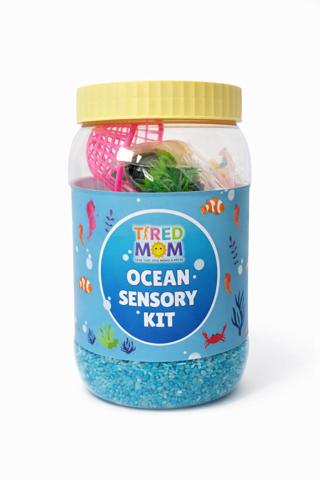 Compact Ocean Sensory Bin Kit