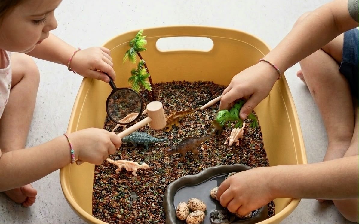 Premium Dinosaur Sensory Bin Kit
