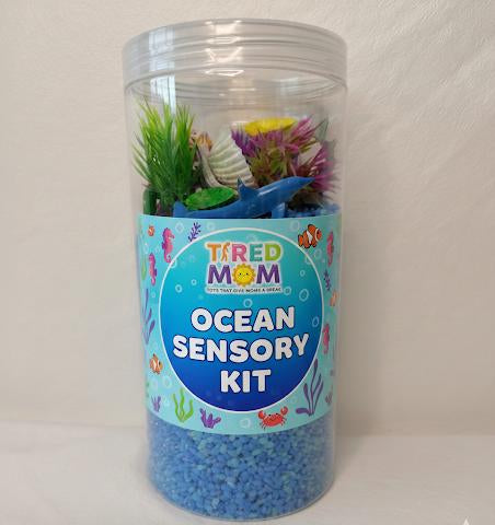 Budget friendly Ocean Sensory play Kit 