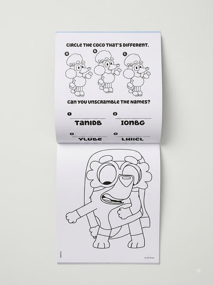 Bluey Stickerivity Activity Book – "So Much Fun!"