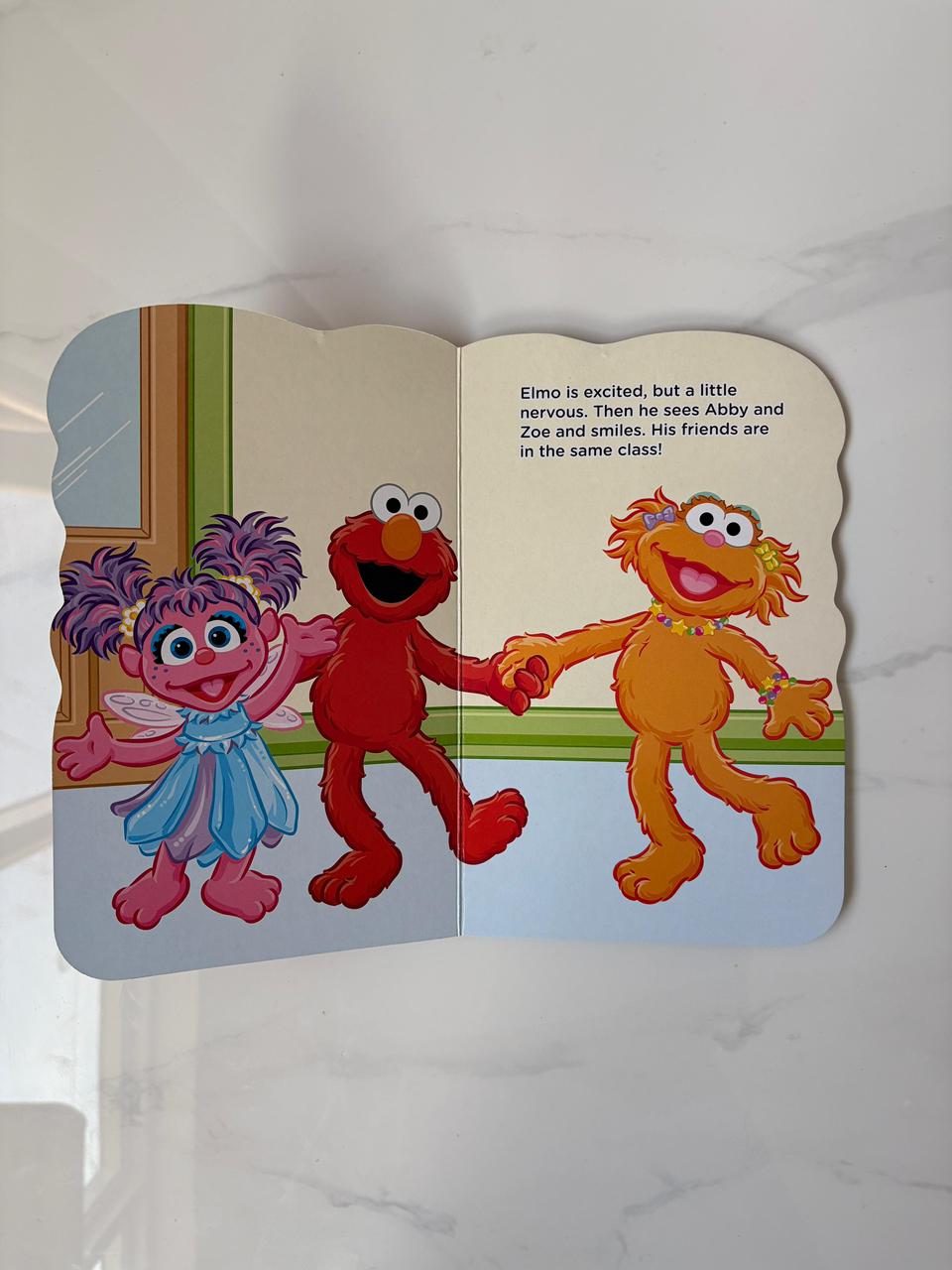 Elmo’s First Day of School – Board Book for Toddlers