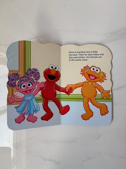 Elmo’s First Day of School – Board Book for Toddlers