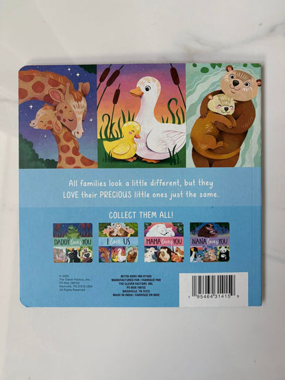 I Love Us – toddler board book by The Clever Factory | UAE kids books