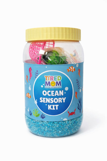 Compact Ocean Sensory Bin Kit