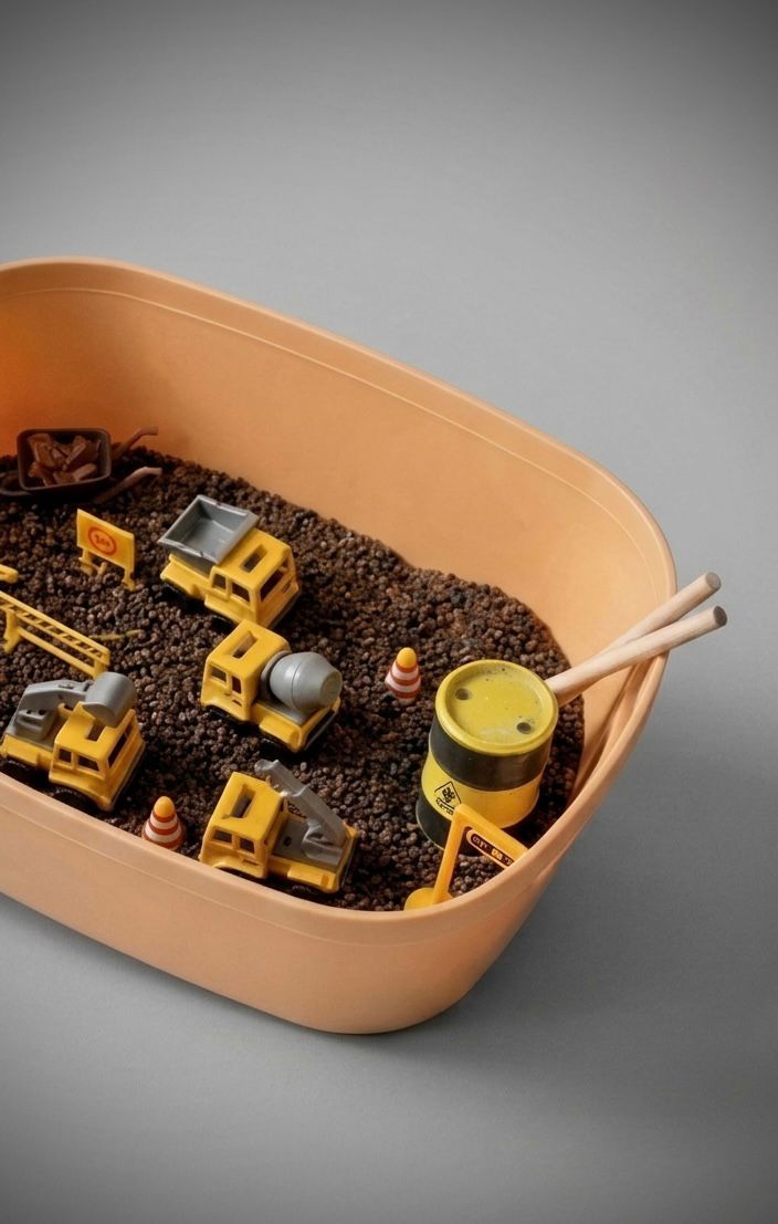 Premium Construction Sensory Bin Kit