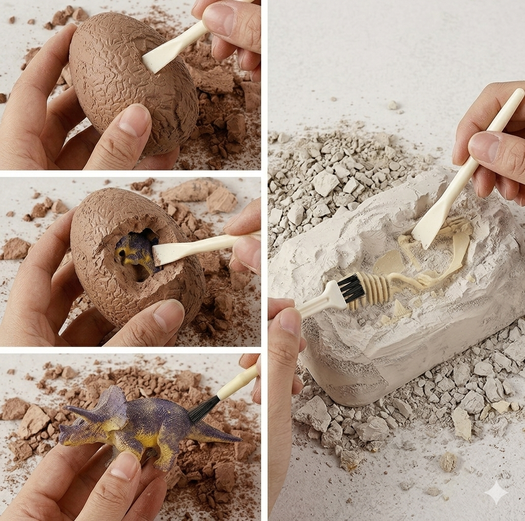Premium Dinosaur Sensory Bin Kit