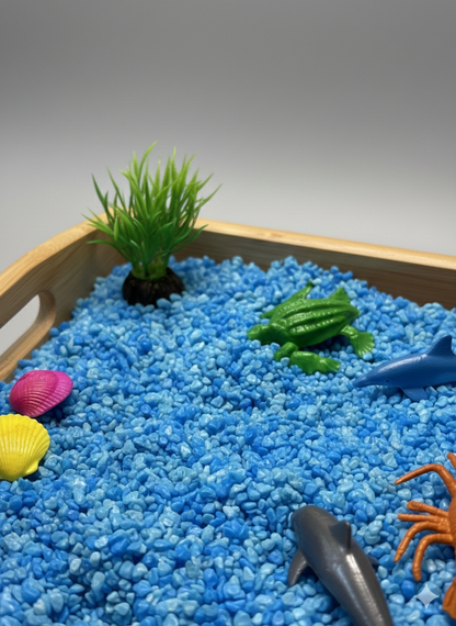 Compact Ocean Sensory Bin Kit