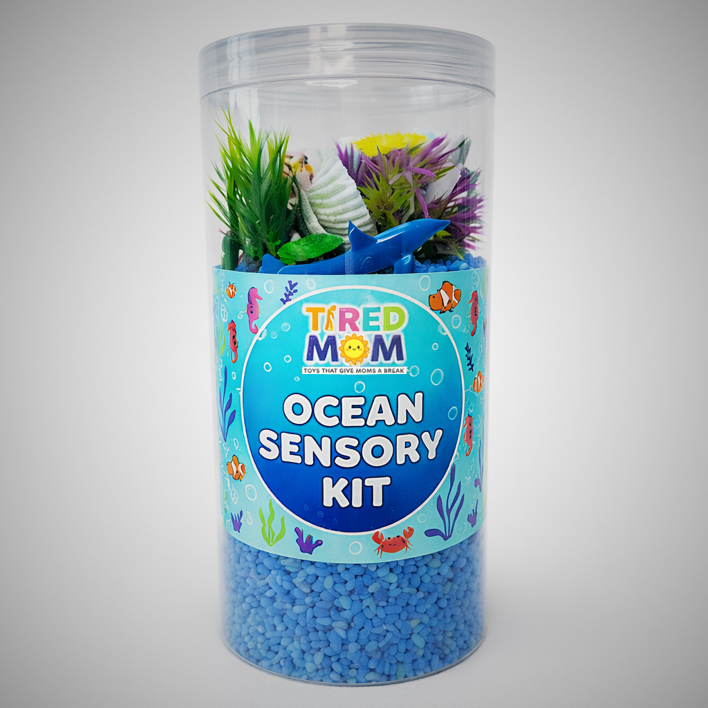 Compact Ocean Sensory Bin Kit