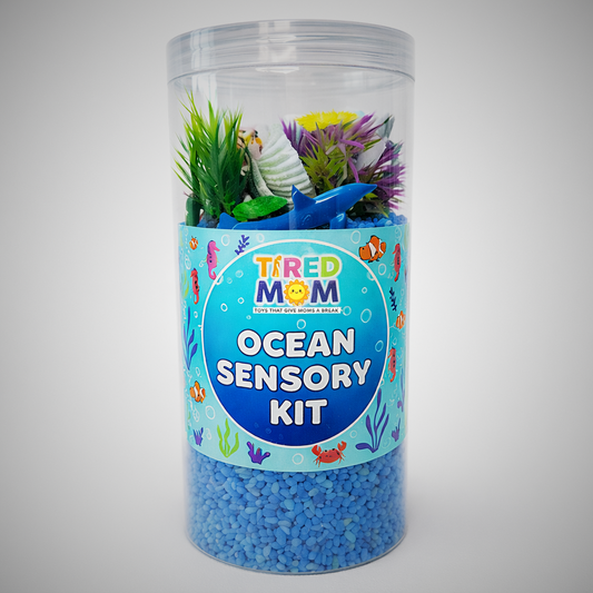 Compact Ocean Sensory Bin Kit
